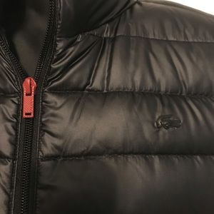Lacoste performance over vest.